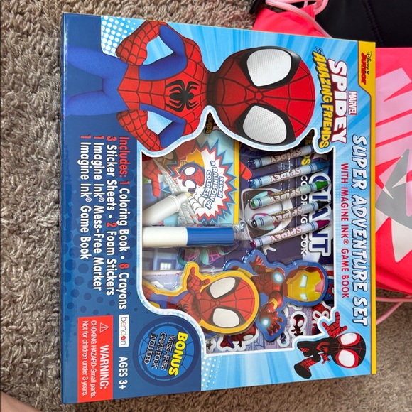 Disney Other - Disney Spidey Super Adventure Set - Red, Blue, Black